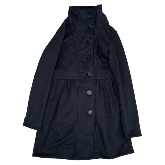 2013 Patagonia Quilt Insulated Long Coat Medium Black - Picture 2 of 11